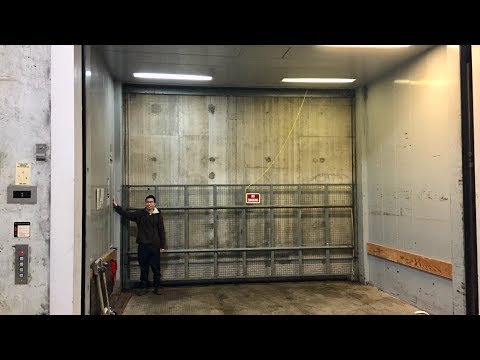 HUGE 1998 Schindler Traction Freight Elevator!