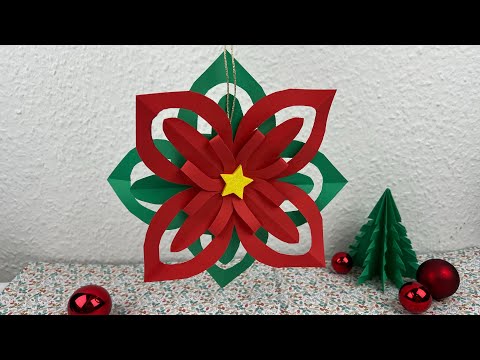 Christmas Flower/ Flor de Natal/ Christmas Flower Paper
