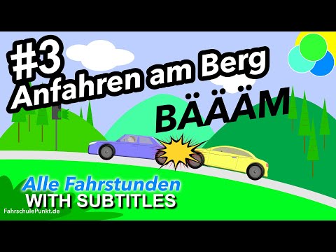 #3 Hill Start - Third Driving Lesson - Driving School point