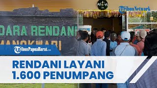 Puncak Mudik Nataru 2023, Bandara Rendani Manokwari Layani 1.600 Penumpang