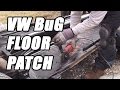 Classic VW BuGs How to Cut Repair Weld Beetle Floor Pan Battery Section