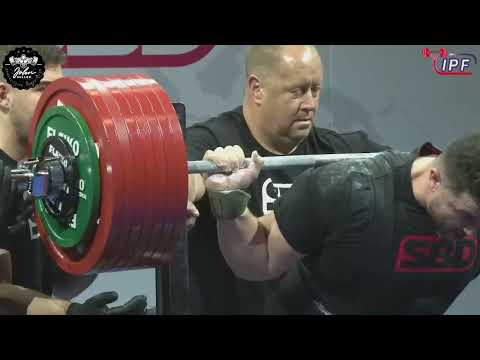 Sofiane Belkesir - 3rd Place 1060kg Total - 120kg Class 2022 IPF World Open Championship