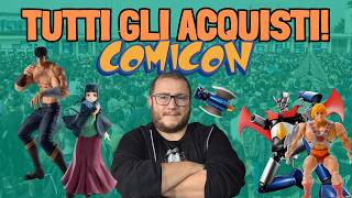 I miei Acquisti al COMICON di Napoli! 🍕 Robot, Nerd & Vlog Live