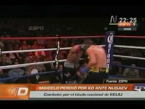 Jonathan Maicelo noqueado por Rustam Nugaev