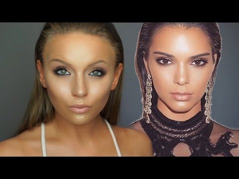 Kendall Jenner Cannes 2016 Makeup and Hair Tutorial | Morphe 35P Palette | Rachel Lynne Video