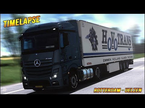 ETS2 1.31 - Timelapse - Promods 2.27 MB Actros MP4 | Rotterdam - Uelzen | Euro Truck Simulator 2