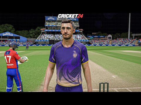 DC vs KKR - IPL 2024 New Teams - Cricket 24 Live
