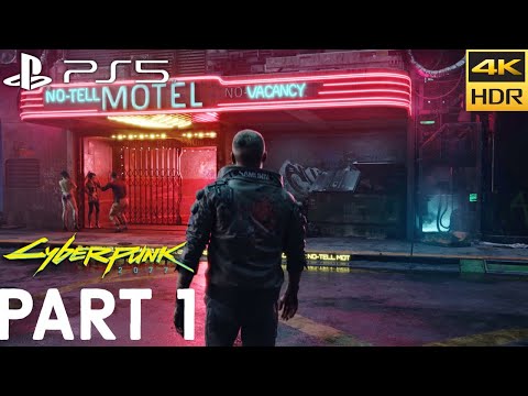 CYBERPUNK 2077 (PS5) Walkthrough Gameplay 4K HDR [PART 1] - No Commentary
