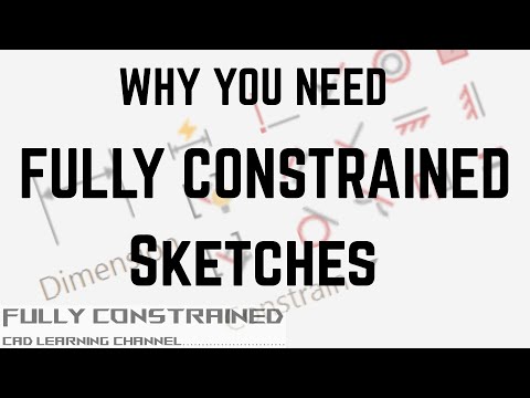 The Importance of Fully Constrained Sketches - Autodesk Inventor