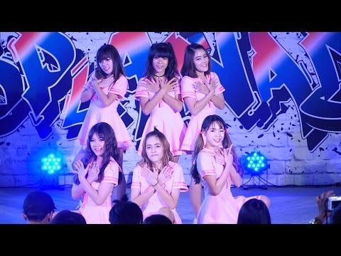 160828 Trampoline cover GFRIEND - Me Gustas Tu + NAVILLERA (너 그리고 나) @ Esplanade#3 (Audition)