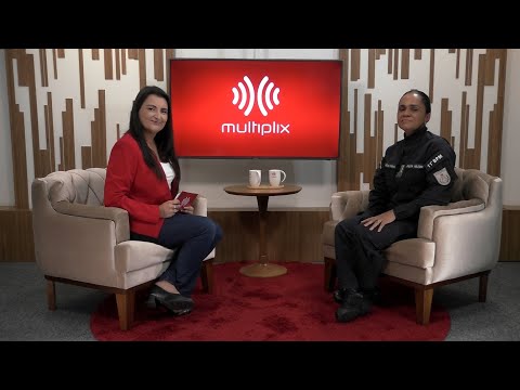 Em entrevista à TV Multiplix, coronel Daniele Farias fala sobre desafios e primeiras ações à frente do comando do 11º BPM