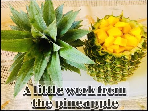 A little work from the pineapple