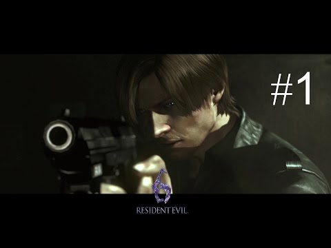 Resident Evil 6 - Leon Campaign S-Rank Walkthrough - Part 1 - Chapter 1