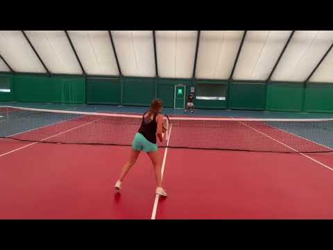 video for college tennis