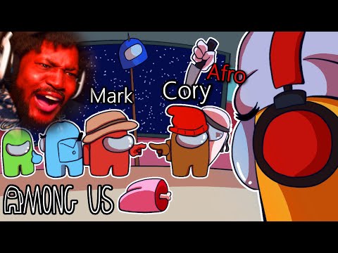 The most CHAOTIC RAGE rounds of AMONG US I've ever played