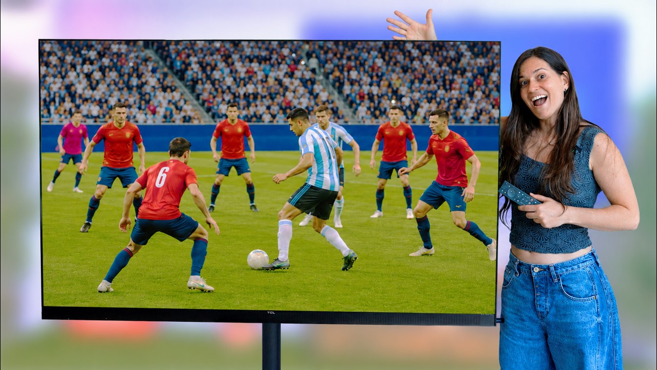 ESTA TV ES BRUTAL!!!!! Es como ir al mundial...