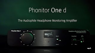 Video thumbnail for Phonitor One d – Overview by SPL - Sound Performance Lab