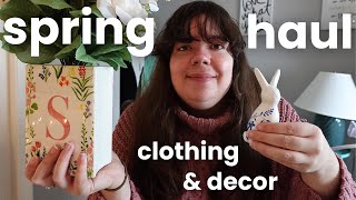 SPRING & EASTER HAUL🌷Home Decor/Clothing 🐇 Kohls, Bath & Body Works, TJ Maxx, Hobby Lobby, Amazon