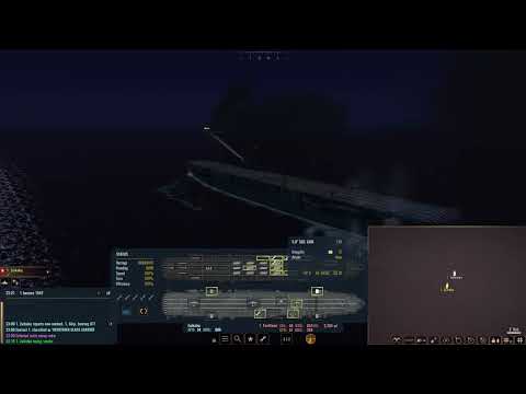 IJN Zuikaku vs USS Enterprise - Surface Gun Battle