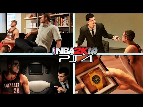 PS4 NBA 2K14 MyCAREER: New Agent? Kia and Adidas Endorsements? Playstation 4 Gameplay