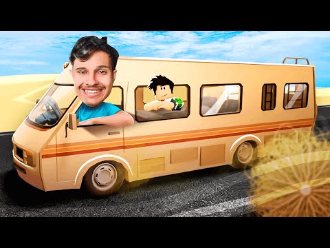 Tentando sobreviver no deserto com o carro do BEN 10 🏜️