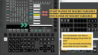 Download the video "How to Lock Macro Variables ranging #500 to #999 using Parameter[Fanuc Controller]"