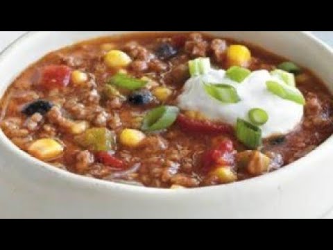 Easy Beef Chili Recipe