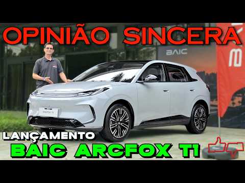 BAIC Arcfox T1 - Carro ELÉTRICO de R$ 140 mil: vai INCOMODAR BYD, Geely, GWM? Avaliação, review