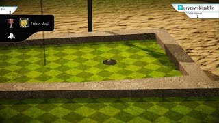 3D Mini Golf trophée trésor doré