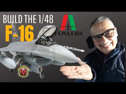 Сборная модель F-16 A Fighting Falcon (Italeri 2786) 1:48