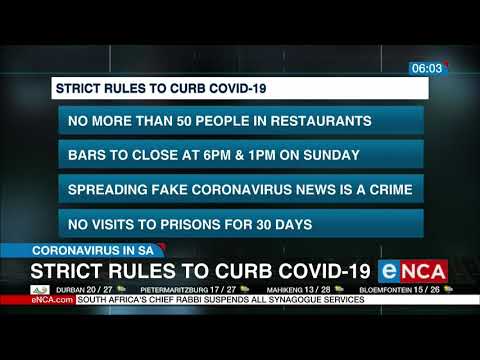 Strict rules to curb coronavirus