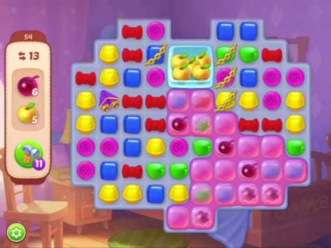 How to Beat Homescapes Level 54 - Hard One!