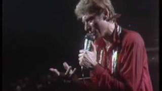 Johnny hallyday j'aimerais  pouvoir encore souffrir comme ca ( zenith83)
