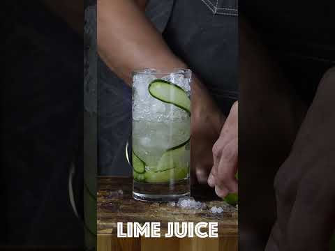 REFRESHING Cucumber & Mint cocktail for summer