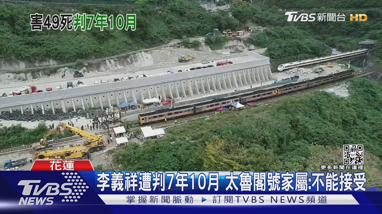 李義祥判7年10月　太魯閣號家屬：不能接受
