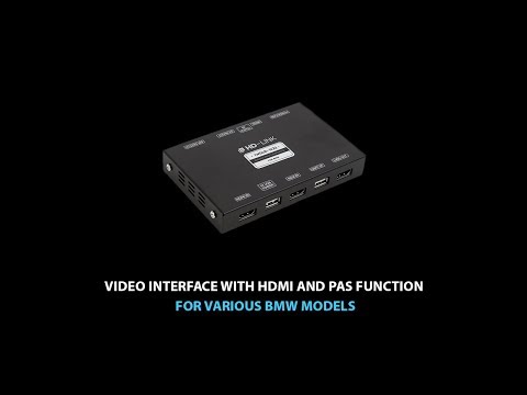 Video Interface with HDMI for BMW with Active Parking Guidelines Preview 8