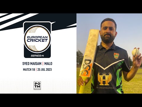 POTM : S.Maisam - MAL vs FRD | Highlights | ECSN Portugal | 25 July 2023 | ECSN23.080