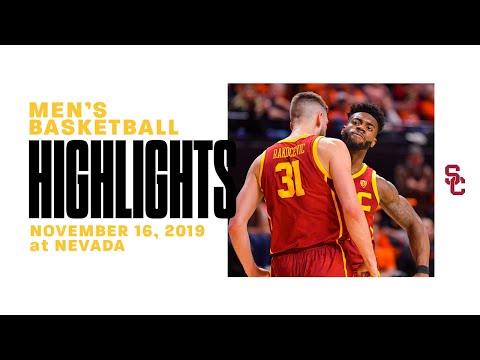Men's Basketball: USC 76, Nevada 66 - Highlights 11/16/19