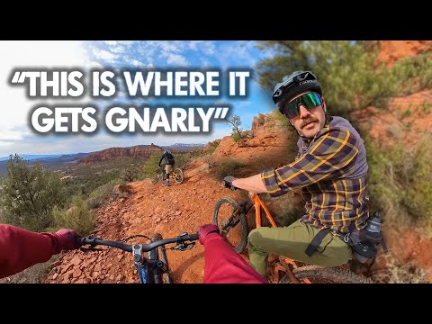 It’s Double Black For A Reason // Hiline Trail in Sedona