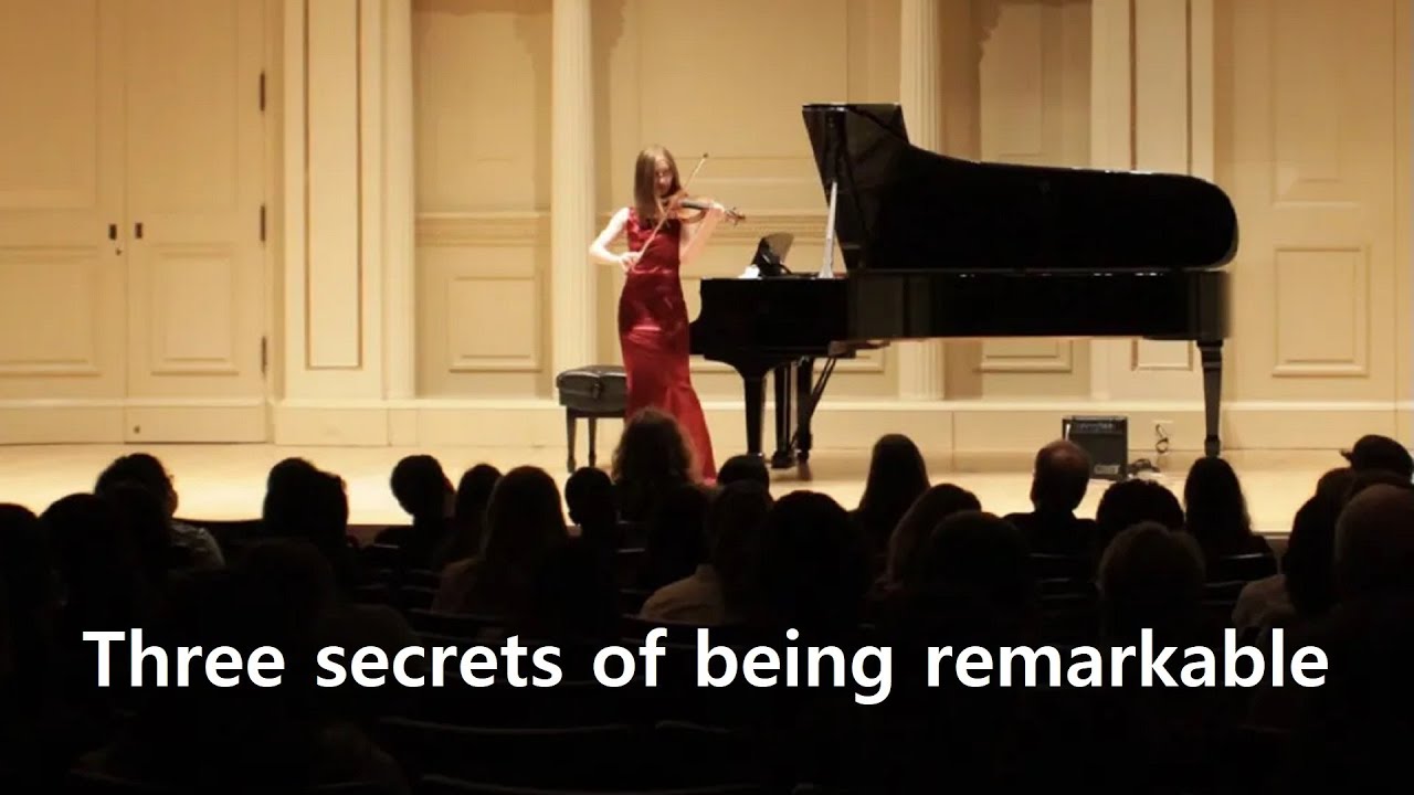 Short Story: Three secrets of being remarkable (Seth Godin)