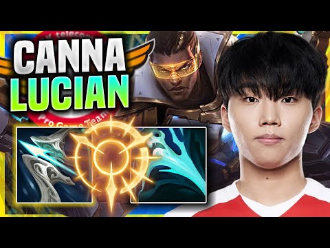 CANNA IS SO GOOD WITH LUCIAN! - T1 Canna Plays Lucian Top vs Jayce! | Season 11