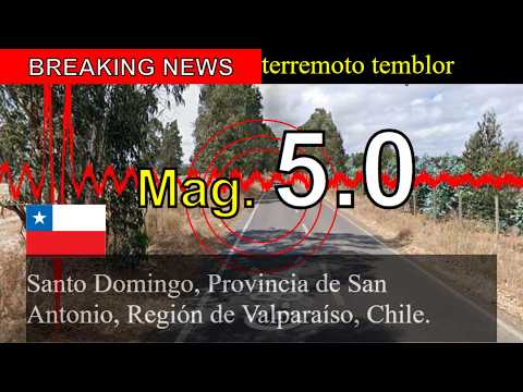 😱🚨Última hora: Un terremoto de magnitud 5,0 sacude Santo Domingo, en la provincia de San Antonio (Re