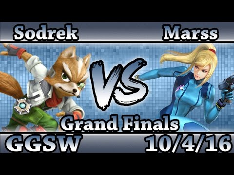 GGSW 1 - pM | Sodrek (Fox) Vs DNL | Marss (ZSS) Smash Wii U Grands Finals - Smash 4