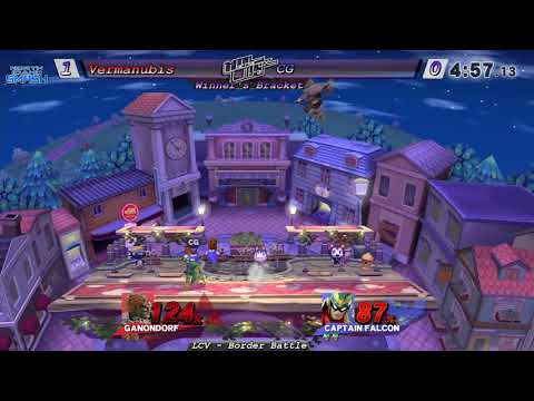 LCV Border Battle - Smash 4 Singles - Vermanubis (Ganondorf) vs. CG (Falcon)
