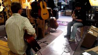 Video thumbnail for Acoustic Room Jam - Taylor 8 String by Diana Smith