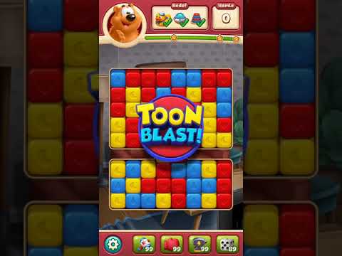 Toon Blast 2890 - 2899 No Boosters ??!! 🌛 🌞 🌜