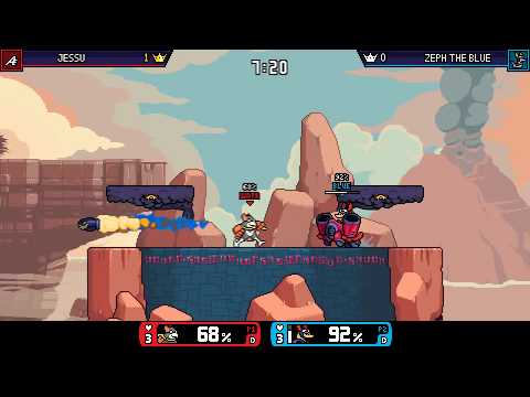 Rivals of Aether - Zeph the Blue vs Jessu (Wrastor) Game 2