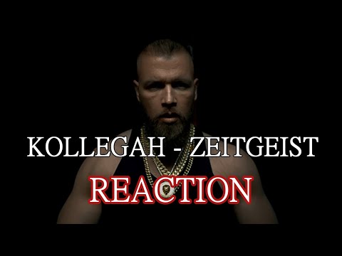 NEUE FACETTE vom BOSS | KOLLEGAH - ZEITGEIST (Official Video) | REACTION TIKEY