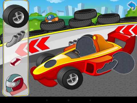 Машинки.Собираем гоночную машинку/Mashinki.Sobiraem racing machine