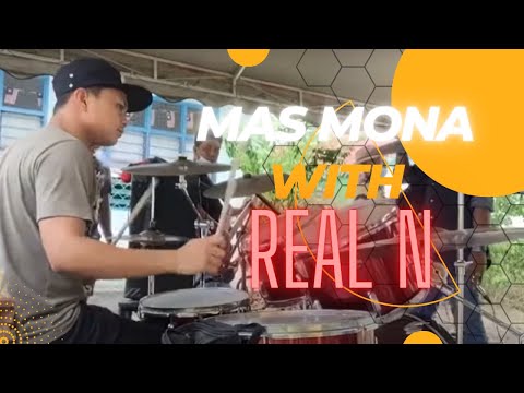 MASMONA - JEFFRYDIN COVER BY REAL N BAND ( DRUM COVER / DRUM VIEW )